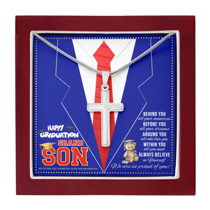 JGF Jewelry Gifts for Family Senior High Graduation Grandson For Boys