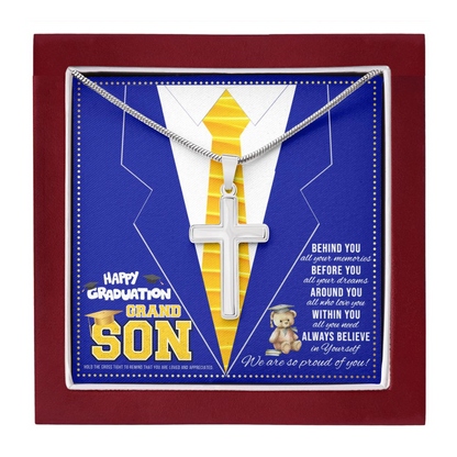 JGF Jewelry Gifts for Family 8th Grade Graduation Gift Grandson