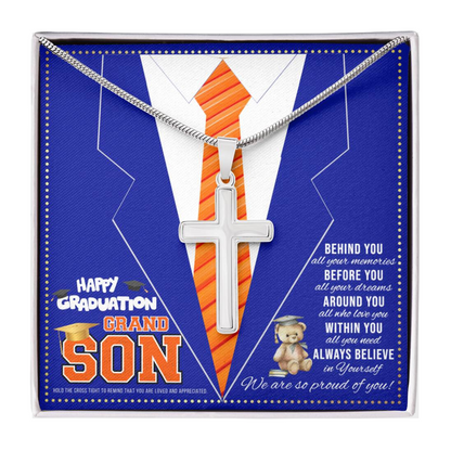 JGF Jewelry Gifts for Family Kinder Grandson Graduation Card For Kids