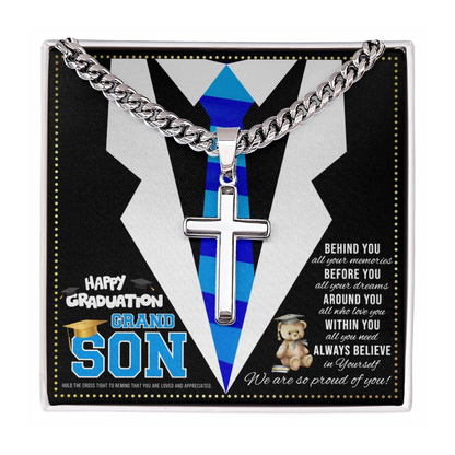 JGF Jewelry Gifts for Family 8th Graduation Gifts For Grandson