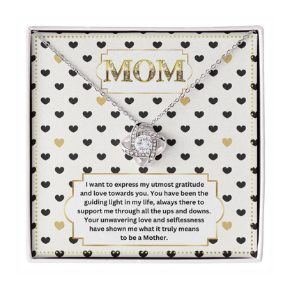 JGF Jewelry Gifts for Family My Mom I Love You Mommy Necklace From Son And Daughter