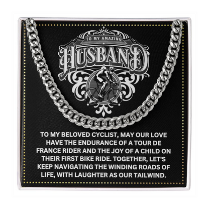 JGF Jewelry Gifts for Family Cyclist Husband Gifts 30 Year Old For Men