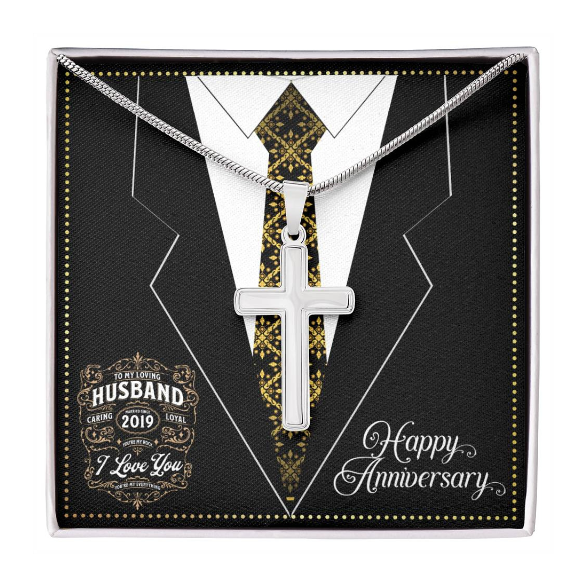 JGF Jewelry Gifts for Family We Still Do Together Since 2019 I Love You My Husband Anniversary Card