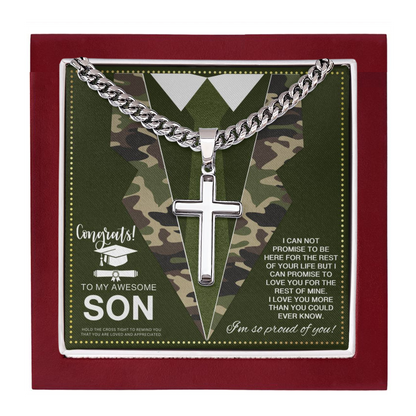 JGF Jewelry Gifts for Family Military Graduation Gifts for Son