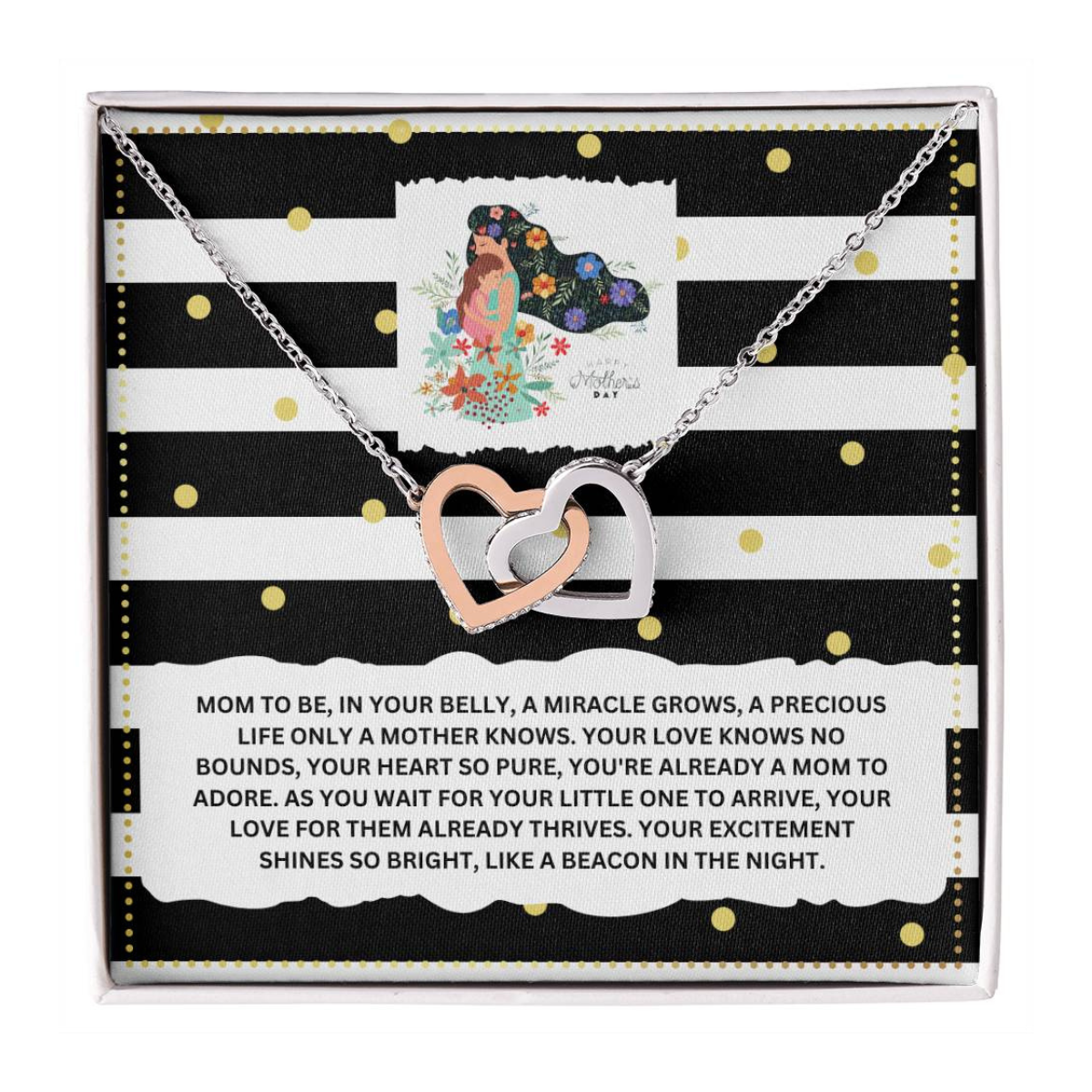 JGF Jewelry Gifts for Family First Time Mom To Be Gifts Ideas