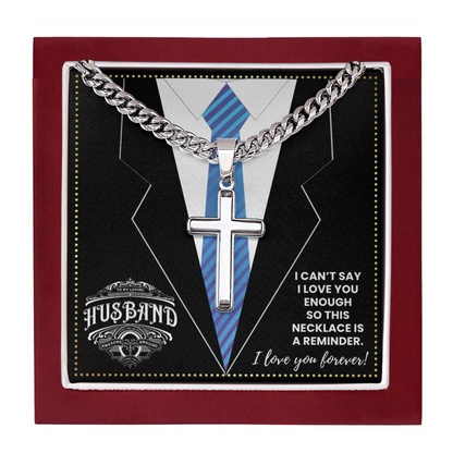 JGF Jewelry Gifts for Family 1st Anniversary Card For I Love My Husband