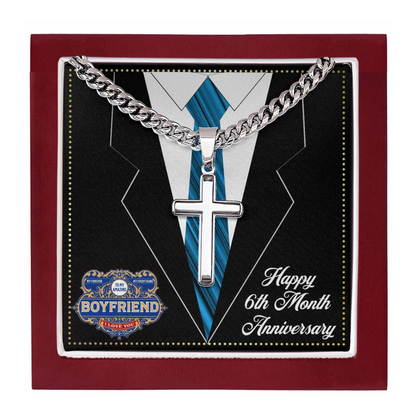 JGF Jewelry Gifts for Family 6 6th Six Month Anniversary For Boyfriend
