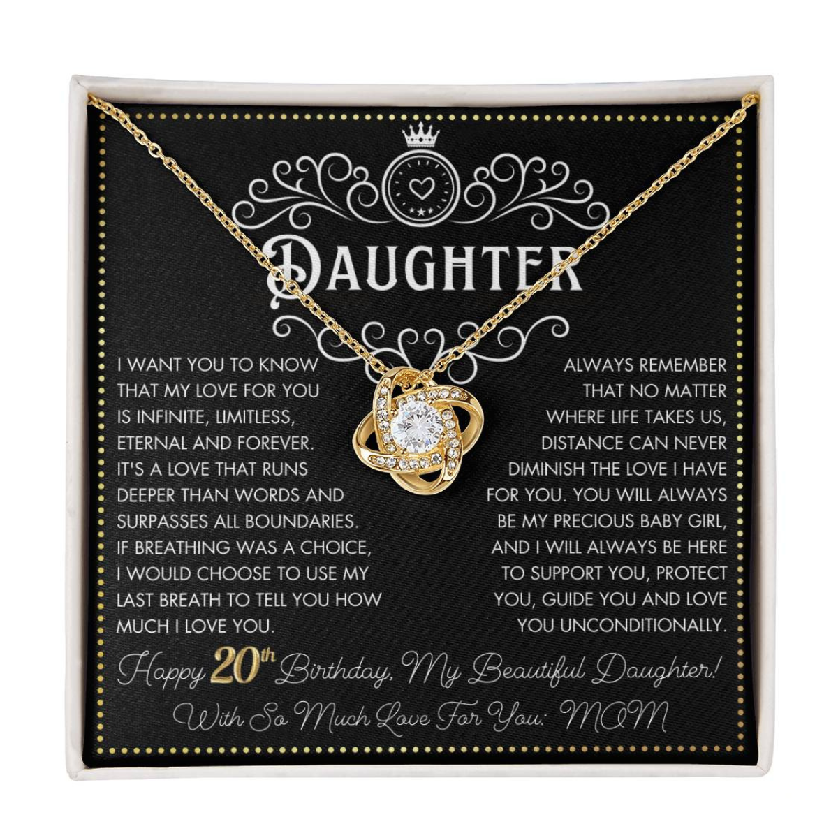 JGF Jewelry Gifts for Family 20 Year Old Daughter Gifts From Mom