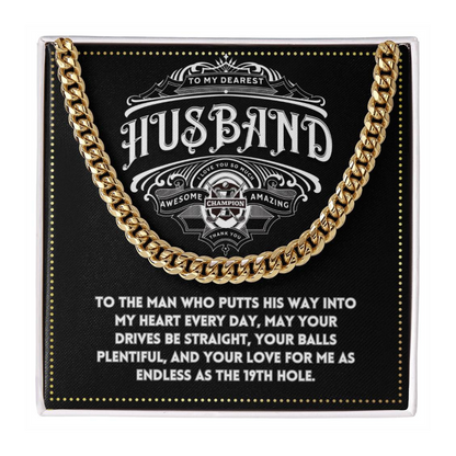 JGF Jewelry Gifts for Family Gifts For Golfers Husband Birthday From Wife