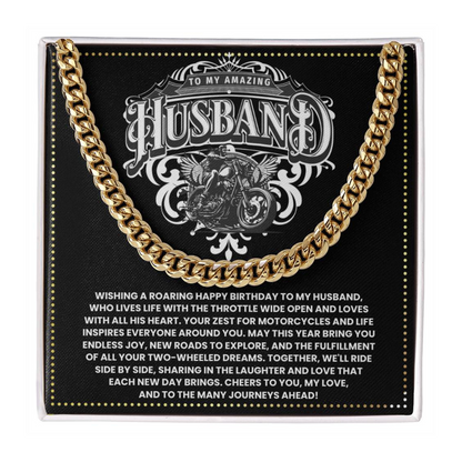 JGF Jewelry Gifts for Family Motorbike Husband Gifts 50 Year Old For Him