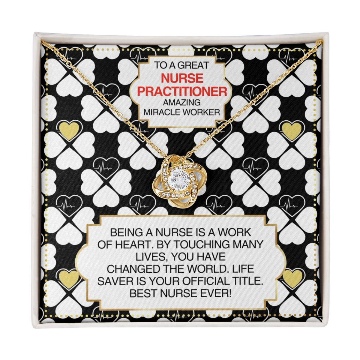 JGF Jewelry Gifts for Family Psych Mental Health Nurse Practitioner Gifts