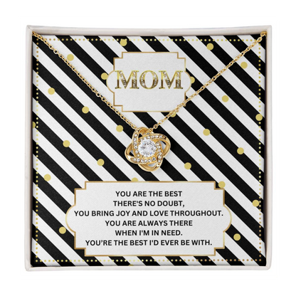 JGF Jewelry Gifts for Family My Mommy I Love You Mom Necklace From Son And Daughter
