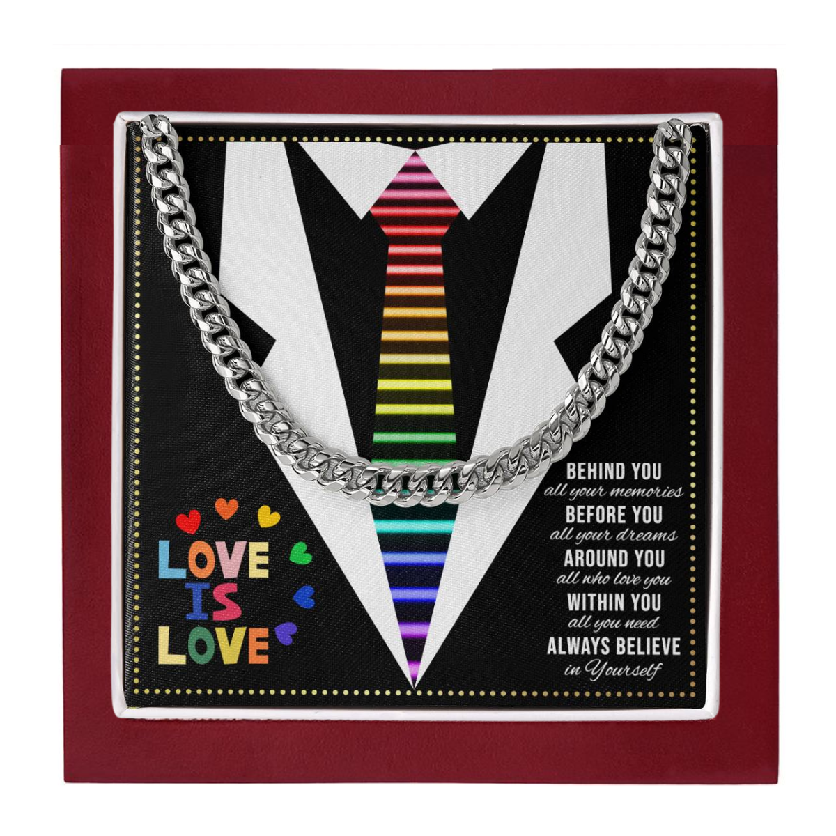 JGF Jewelry Gifts for Family Gay Couple Gifts For Men