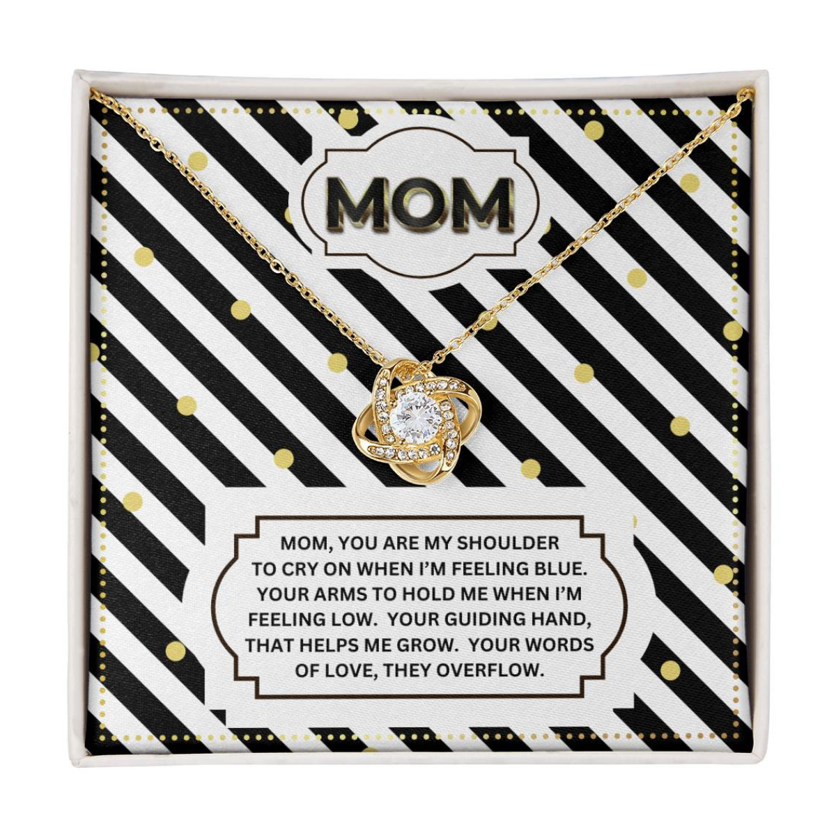 JGF Jewelry Gifts for Family I Love You Mommy Necklace for Mom