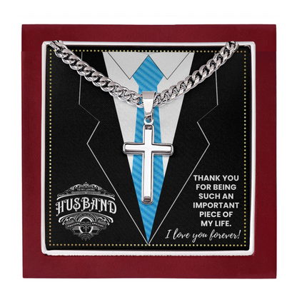 JGF Jewelry Gifts for Family 1st Wedding Anniversary Card For Husband