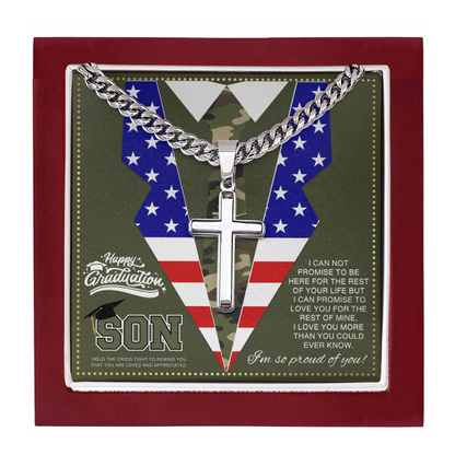 JGF Jewelry Gifts for Family Military Son Gifts
