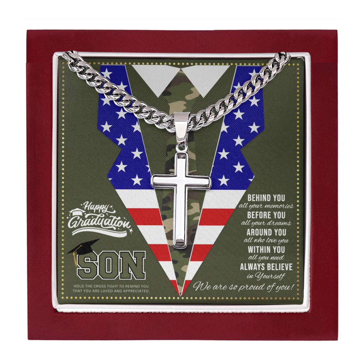 JGF Jewelry Gifts for Family Graduation Gifts For Son From Mom