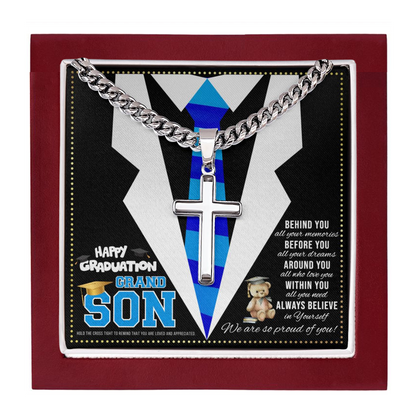 JGF Jewelry Gifts for Family 8th Graduation Gifts For Grandson