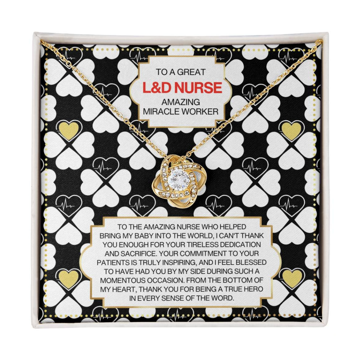 JGF Jewelry Gifts for Family Labor and Delivery Nurse Appreciation Gifts