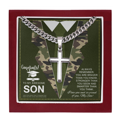 JGF Jewelry Gifts for Family Military Graduation Gifts for Men