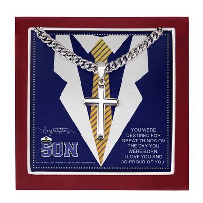 JGF Jewelry Gifts for Family US Navy Graduation Gifts For Son