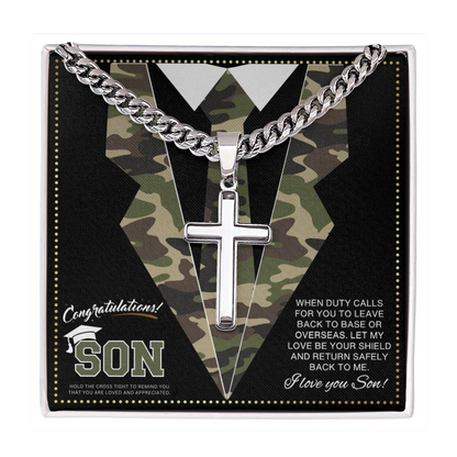 JGF Jewelry Gifts for Family Army National Guard Basic Training Graduation Gifts