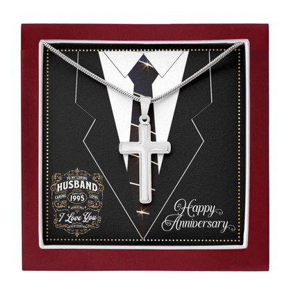 JGF Jewelry Gifts for Family We Still Do Together Since 1995 I Love You My Husband Anniversary Card