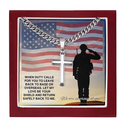 JGF Jewelry Gifts for Family Military Necklace For Men and Women