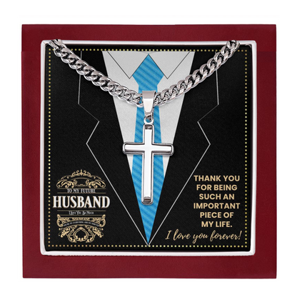 JGF Jewelry Gifts for Family To My Future Husband Necklace