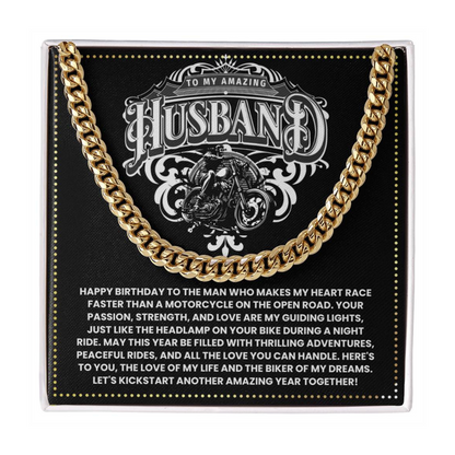 JGF Jewelry Gifts for Family Motorbike Husband Gifts 50 Years Old For Him