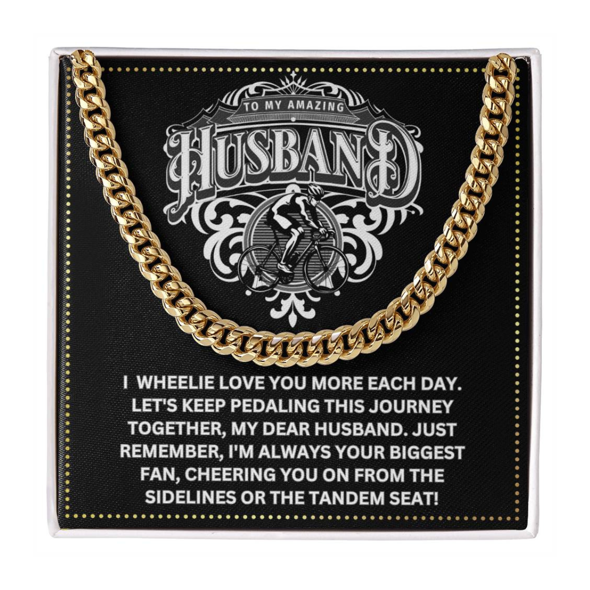 JGF Jewelry Gifts for Family Bicycle Gifts For Husband For Men