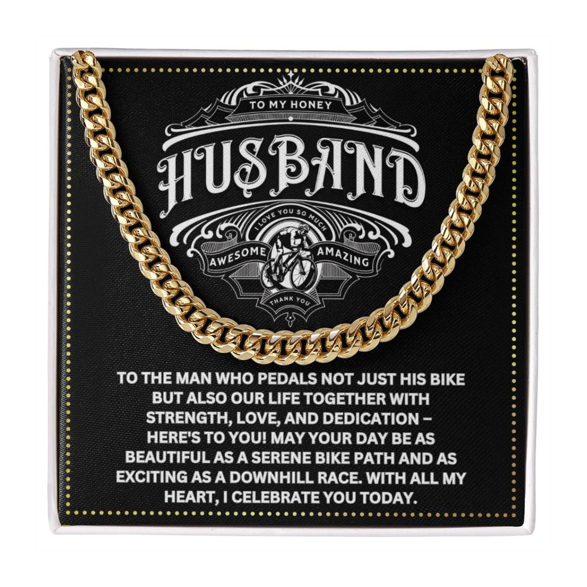 JGF Jewelry Gifts for Family Bicycle Gifts For Anniversary For Husband