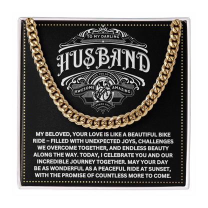 JGF Jewelry Gifts for Family Bicycle Husband Gift 50 Birthday Card For Him