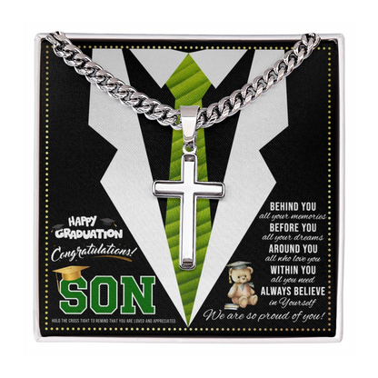 JGF Jewelry Gifts for Family Graduation Gifts For Boys Necklace