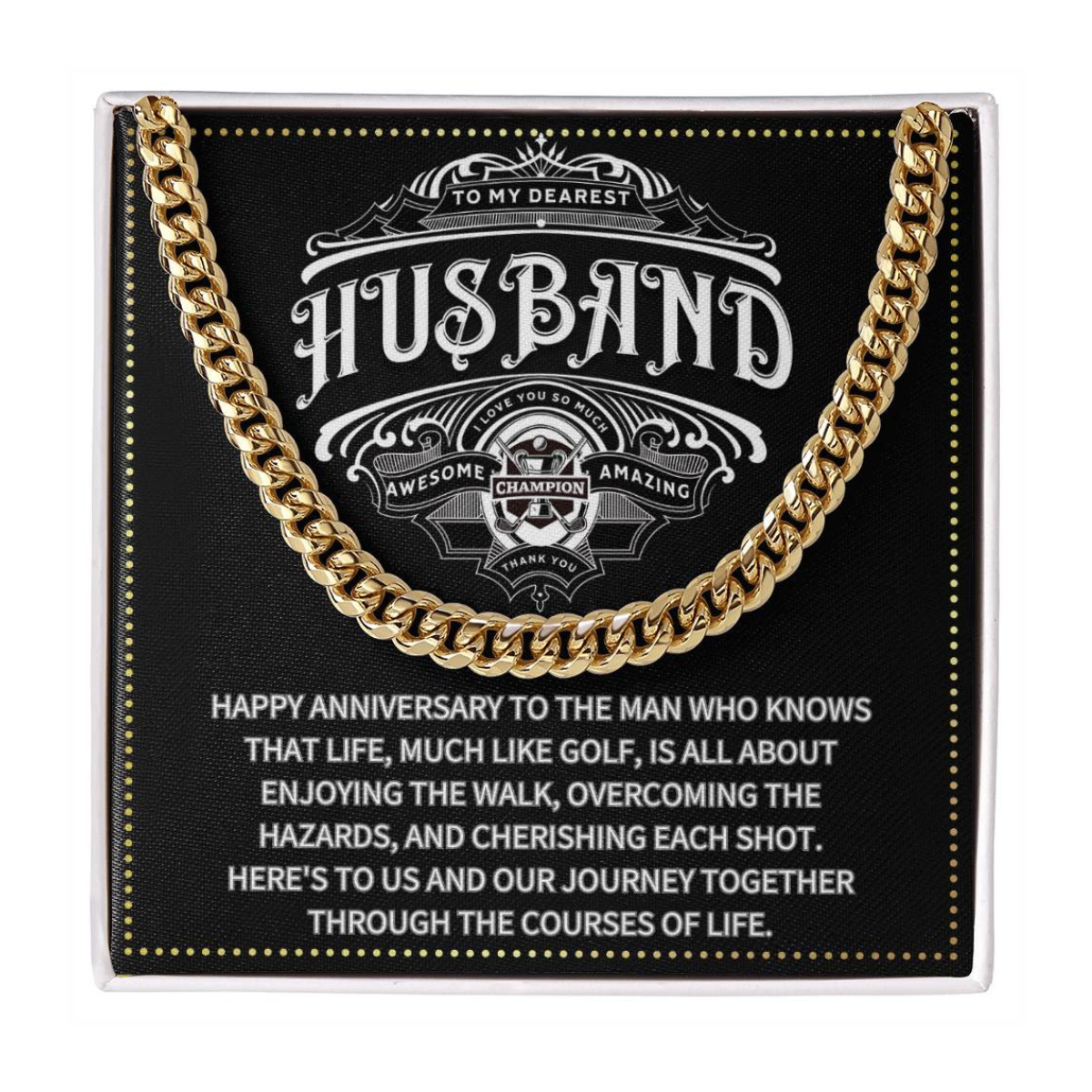 JGF Jewelry Gifts for Family 25th Wedding Anniversary For Husband From Wife