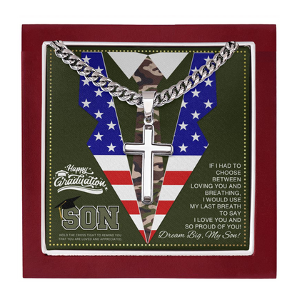 JGF Jewelry Gifts for Family Men Army Graduation Gifts For Him