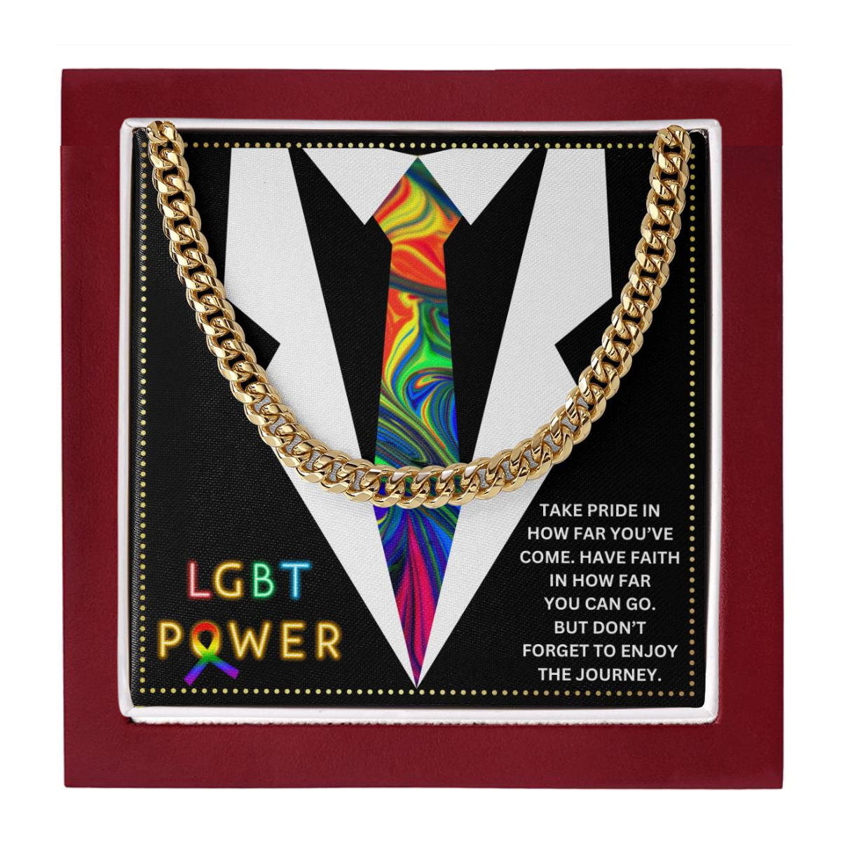 JGF Jewelry Gifts for Family LGBT Gifts For Him