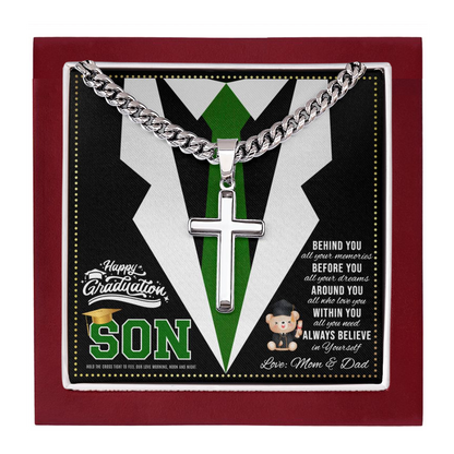 JGF Jewelry Gifts for Family Police Academy Graduation Gifts For Son