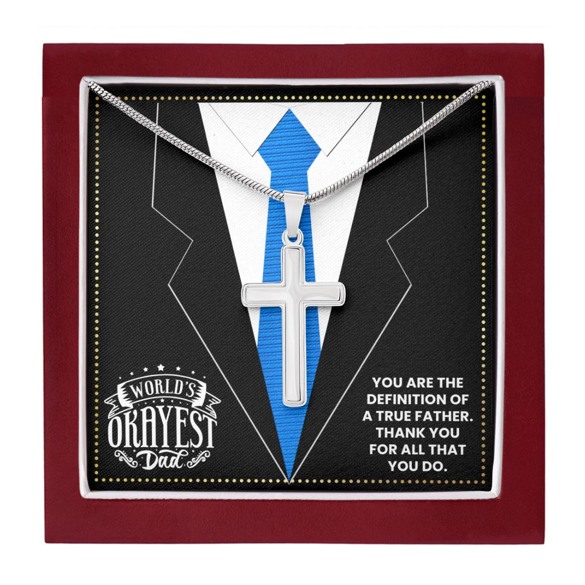 JGF Jewelry Gifts for Family Gifts For My Dad 80 Years Old Birthday Card