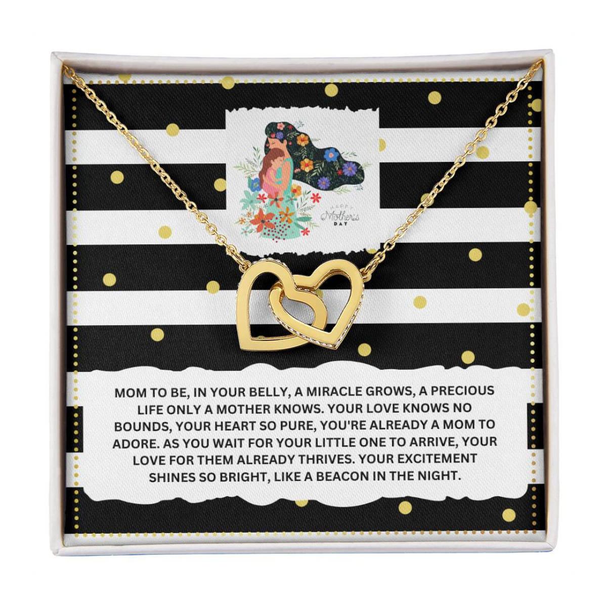 JGF Jewelry Gifts for Family First Time Mom To Be Gifts Ideas