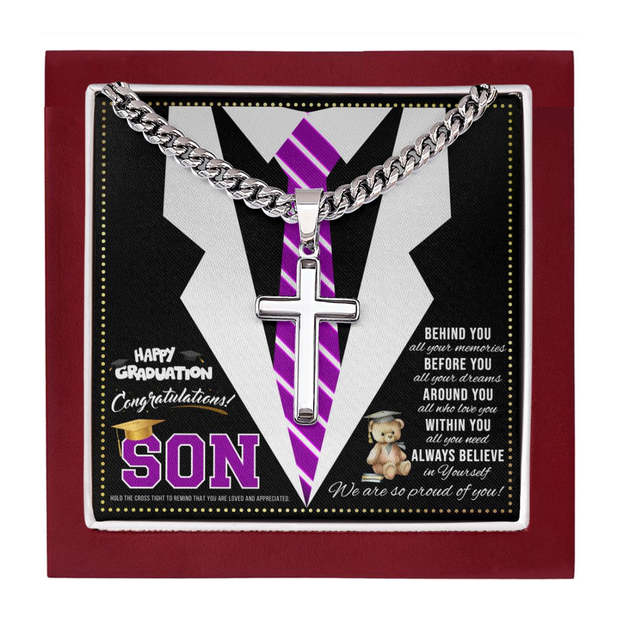 JGF Jewelry Gifts for Family Masters Graduation Gifts For Him