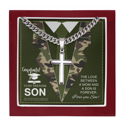 JGF Jewelry Gifts for Family Son Military Graduation Gifts for Men