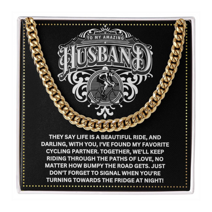 JGF Jewelry Gifts for Family Birthday Cyclist Husband Gifts For Men