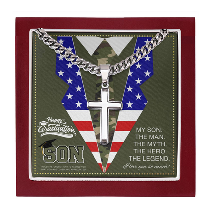JGF Jewelry Gifts for Family Army Graduation Gifts For My Son 2024