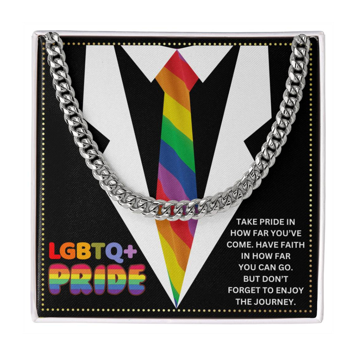 JGF Jewelry Gifts for Family Gay Pride Gifts For Gay Men Over 40