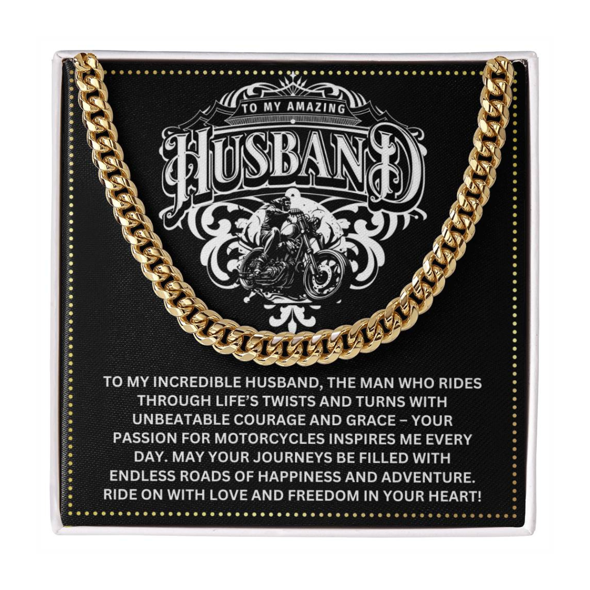 JGF Jewelry Gifts for Family Motorbike Husband Gifts 40 Years Old Birthday