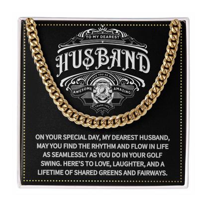 JGF Jewelry Gifts for Family Husband Golf Gifts 50th Birthday Gift Ideas