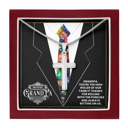 JGF Jewelry Gifts for Family Happy 80th Birthday Gifts For Grandpa Casino Gifts For Him