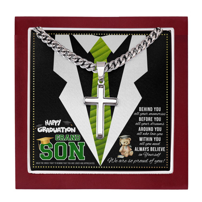 JGF Jewelry Gifts for Family 8th Grade Graduation Gifts For Grandson For Boys