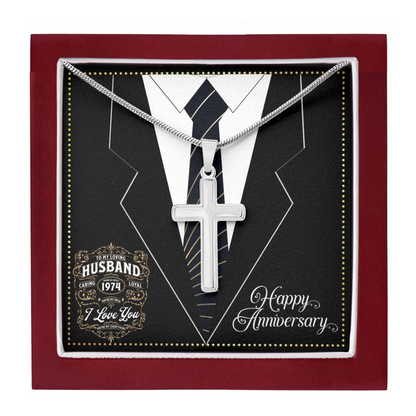 JGF Jewelry Gifts for Family We Still Do Together Since 1974 I Love You My Husband Anniversary Card
